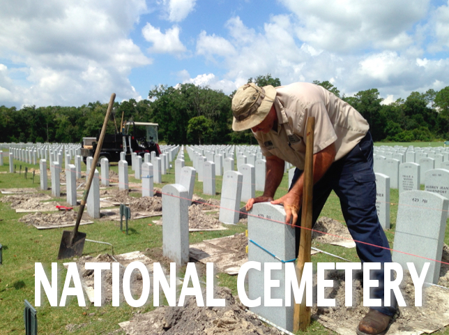 National Cemetery Caption